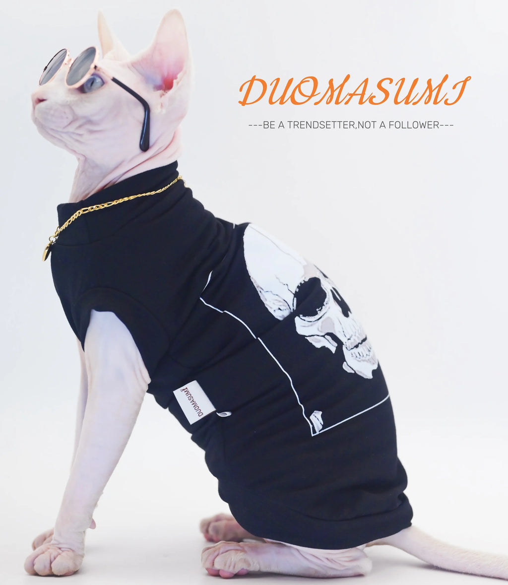 Gilet rafraîchissant pour chat Sphynx – Vêtement élégant et respirant pour chats sans poils (Sphynx, Devon Rex, Cornish Rex, chaton)