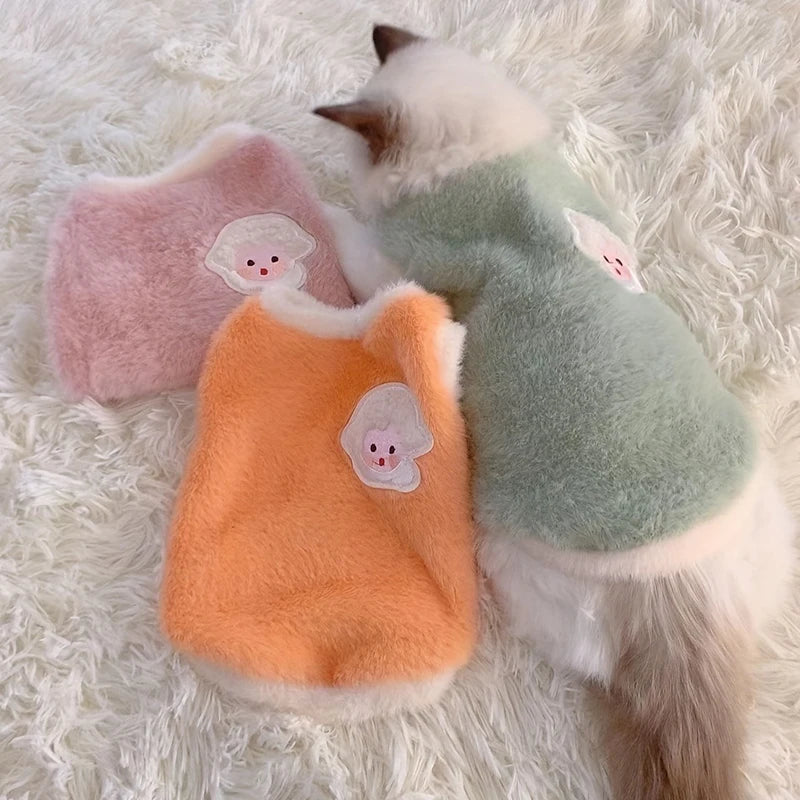 Pull / Gilet pour chat – Vêtement chaud et confortable pour chatons et petits chats, idéal pour l'hiver